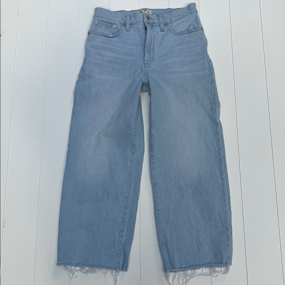 Madewell Perfect Vintage wide leg crop Women Jeans